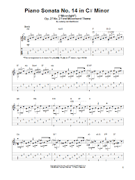 The song moonlight sonata (alternative) is classified in the genres: Ludwig Van Beethoven Moonlight Sonata 1st Movement Op 27 No 2 Sheet Music Pdf Notes Chords Classical Score Piano Solo Download Printable Sku 18403