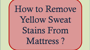 No matter who or what wets the bed, you may be thinking about how to remove urine stains from a mattress. How To Remove Yellow Sweat Stains From Mattress Mattress Ever
