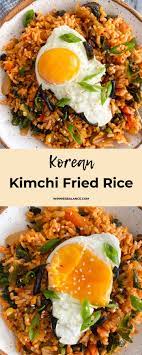 Kimchi Fried Rice Winniesbalance Recipe Kimchi Fried Rice Vegetarian Recipes Fried Rice