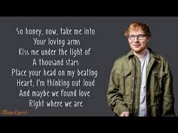 Thinking out loud is sheeran's smash hit about lifelong love. Skitarrate Accordi Testi Thinking Out Loud Sheeran Ed