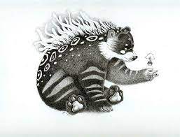 Bearspirit Bear Art Animal Art Illustration Art