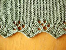 Now the magic loop won't matter when you knit on a border. Vaguely Reminiscent Pattern By Julia Trice Knit Stitch Patterns Lace Knitting Knitting Stiches
