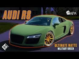 Image result for Camouflage Green Matte 2017 Audi