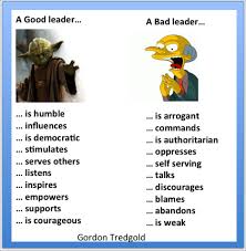 Effective leadership is based upon ideas—both original and borrowed—that are effectively communicated to others in a way that engages them enough to act as the leader wants them to act. Good Leadership Vs Bad Leadership Can You Tell The Difference