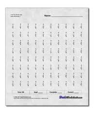 These Subtraction Worksheets Include Timed Math Fact Tests Multiple Digit Pro Multiplication Worksheets Subtraction Worksheets Multiplication Facts Worksheets