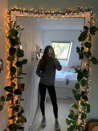 Outfit Led Lighting Bedroom Room Inspiration Bedroom Leaves Around Mirror