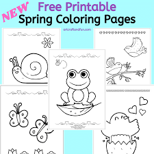 Check spelling or type a new query. Spring Coloring Pages Free Printables Art Craft And Fun
