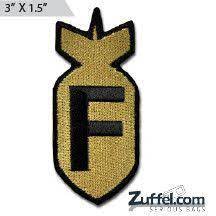 F Bomb Morale Patch Embroidered Patches Cool Patches Pvc Patches