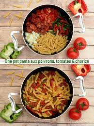 One Pot Pasta Chorizo Tomate Poivron Amandine Cooking Italy Food Culture Itali Healthy Pasta Recipes Vegetarian One Pot Pasta Vegetarian Pasta Recipes
