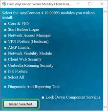 The latest version of cisco anyconnect secure mobility client 4.8 is available for download. Install Cisco Anyconnect Secure Mobility Client On A Windows Computer Cisco