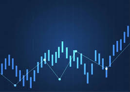 Business Candle Stick Graph Chart Of Stock Market Investment