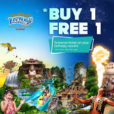 The lost world of tambun (lwot) is a theme park and hotel in sunway city ipoh, tambun, kinta district, perak, malaysia. Sunway Pals Promotions Buy 1 Adult Free 1 Adult Entrance Ticket Lost World Of Tambun