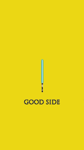  Tap And Get The Free App Art Creative Good Side Star Wars Yellow Lightsaber Hd Iphone Wallpaper Wallpaper Maker Lightsaber Star Wars
