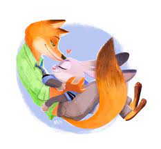 Nick + Judy ~ Zootopia fan art on Behance