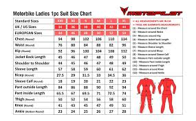 Motorcycle Racing Leathers Size Chart Disrespect1st Com