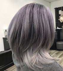 Med long layered hairstyles often draw inspiration from other popular haircuts and styles. 50 Fabulous Gray Hair Styles Julie Il Salon