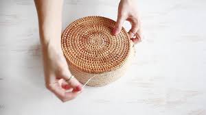 With two pattern style design. Cara Membuat Tas Dari Rotan Mudah