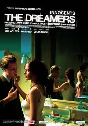 The Dreamers (2003) Belgian movie poster
