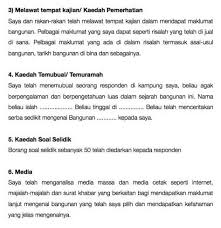 Tujuan soal selidik ini dijalankan adalah untuk : Contoh Ayat Objektif Kajian Contoh Borang Soal Selidik Borang Kaji Selidik Mengenalpasti Amalan Pengurusan Risiko Jurulatih Sukan Ipg Inekedimas