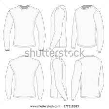 Download Download Template Kaos Lengan Panjang Depan Belakang Psd Lengan Panjang Kaos Sketsa Model Pakaian