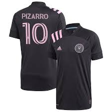 Suneți pe profilul jucătorului rodolfo pizarro, inter miami. Men S Adidas Rodolfo Pizarro Black Inter Miami Cf 2020 Inaugural Away Replica Player Jersey