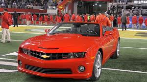 Contrary to popular belief the super bowl mvp hasn't received a free car since 2015. Super Bowl Mvp Aaron Rodgers Wins 2011 Chevrolet Camaro Convertible