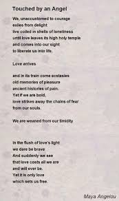 Maya angelou recited one of her poems at president bill clinton's 1993 inaugural ceremony — marking the first inaugural recitation since 1961. Angel Poems Poems For Angel Poems Poem Hunter