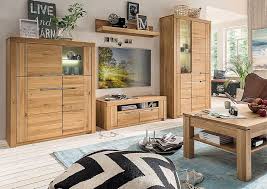 Bevorzugte farben sind weiß, grau oder schwarz. Massivholz Wohnwand 4teilig Wildeiche Geolt Wohnzimmer Schrank Wand Anbauwand Ebay