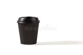When it comes to personalizing plastic travel mugs, you have a lot of opportunities to make them your own. Black Plastic Coffee Cup With Lid Stock Photo Image Of Macchiato Copy 118658096