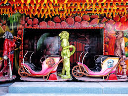 Image Result For Dark Rides Ghost Train Haunted House Ride Creepy Vintage Haunted House Dark