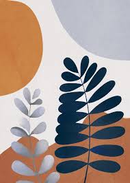 Abstract Plant 4 Art Print By Doubled X Small Abstract Art Painting Diy Canvas Art Pop Art Wallpaper