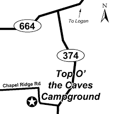 Experience the bat cave wild. Top O The Caves Campground Passport America Camping Rv Club