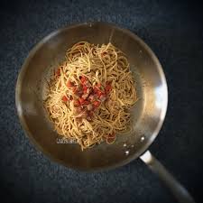 5 Ingredient Bacon Spaghetti Aglio Olio Recipe Spaghetti Aglio Olio Recipe Olio Recipe Recipes