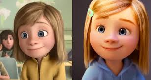 Why does preteen Riley look so different between the two Inside Out movies?  It feels hard to place my finger