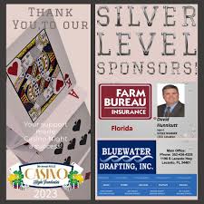 Our deepest gratitude to David Hunnicutt, Florida Farm Bureau Inverness and  Bluewater Drafting , Inc for their ROCCS Casino Night Fundraiser 2023  Silver Level sponsorship! #downtowninverness #invernessfl #citruscounty  #citruscountyflorida ...