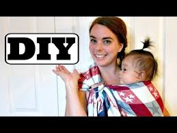 Slingrings.com (where i got the rings) come say hi on social media!! 4 Super Easy Ways To Make Your Own Baby Carrier Diy All The Way