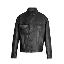 Monogram Embossed Utility Jacket Ready To Wear Louis Vuitton