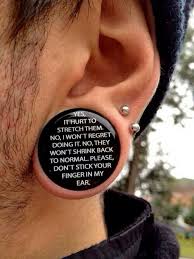 Ear Stretchers Piercing Piercings Ear Piercings