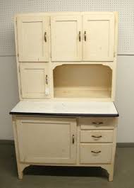 vintage white hoosier kitchen cabinet