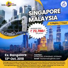 Experience 6 Nights 7 Days Of Absolute Wonder In The Sparkling Urban Landscapes Of Singapore Malaysia At A Jaw Dropping P Tourism Tours Singapore Malaysia