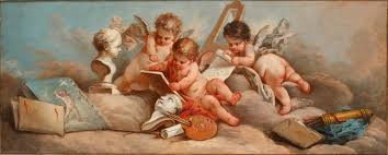 Find over 100+ of the best free aesthetic images. Sold Price Putti Painting A Portrait Circa 1870 Located In Fort Lauderdale Fl 33304 Usa Invalid Date Cest Renaissance Art Paintings Painting Renaissance Paintings