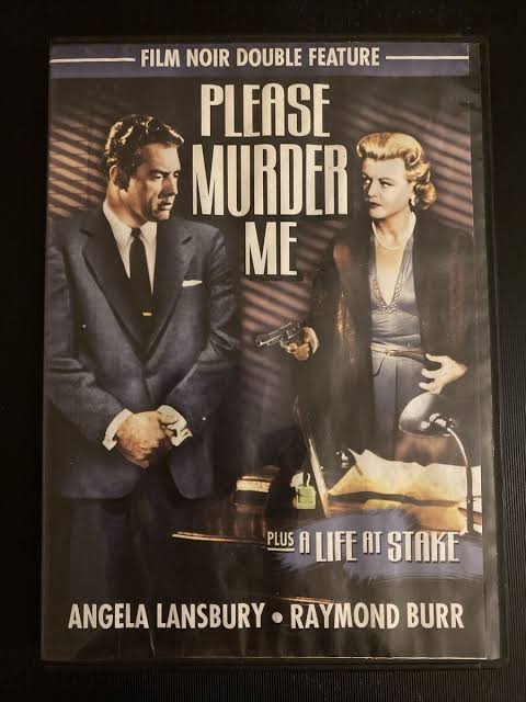 Please Murder Me (1956) / A Life At Stake (1954) - DVD Film Noir Double  Feature
