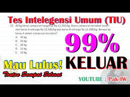 We did not find results for: 30 Bocoran Soal Fr Tes Intelegensi Umum Tiu Skd Cpns 2020 Part 2 Youtube