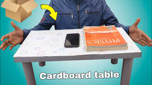 We explained 2 methods which you can follow and make a cardboard study table in a fun and easy way! Diy Big Study Table Using Cardboard How To Make Study Table With Cardboard Youtube