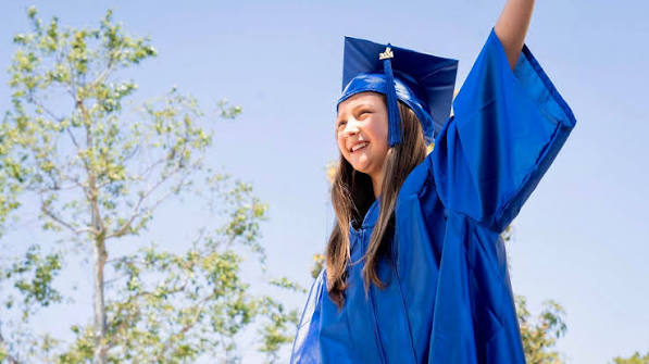 Girl, 11, graduates from Irvine Valley College