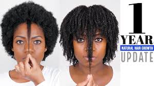 So, in this article, we'll fill you in on several methods of measuring your natural hair length regardless of your hair type or texture. 1 Year Natural Hair Growth Length Check Hair Update April 2018 Youtube