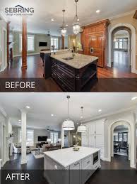 Buying a new home is a great choice for homeowners who need to make a major change. Rob Michelle S Whole House Before After Pictures Luxury Home Remodeling Sebring Design Build