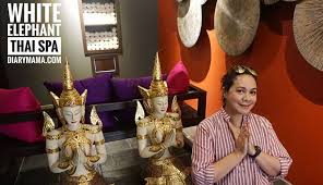 Mengurangkan Tekanan Di White Elephant Thai Family Spa By Thai Odyssey White Elephant Spa Elephant