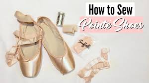 How To Sew Pointe Shoes Suffolk Dance