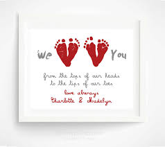 Birthday Gifts For Twin Adults First Mother S Day Gift From Twins New Mom Personalized Etsy First Mothers Day Gifts Baby Footprint Art Fathers Day Crafts